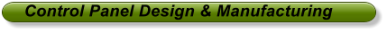 Control Panel Design & Manufacturing